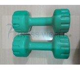 Pvc Dumbells Sets 2 KG X 2 PCS, Colored Dumbells Sets